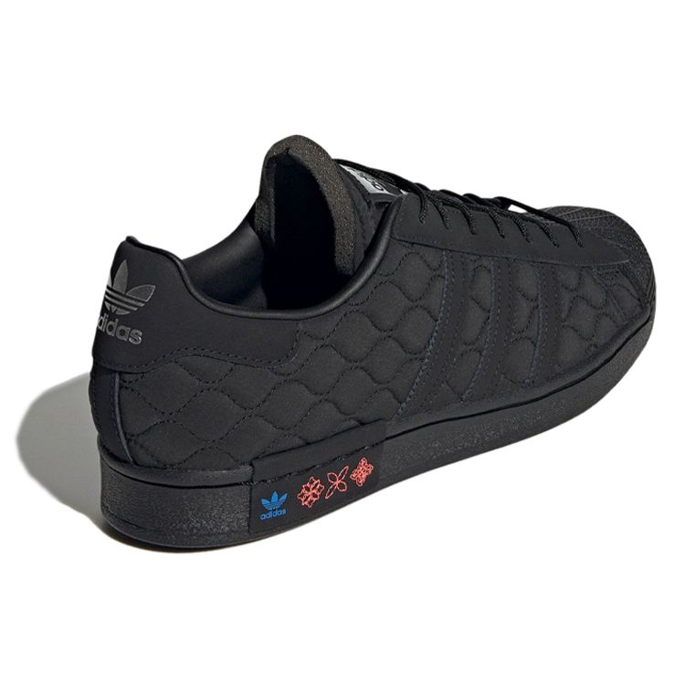 Adidas Originals Superstar Series Cny Retro Classic Low-Top Sneakers Unisex Sneakers Black GX8826