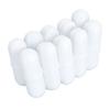 10 st Magnetiska omrörare 9x28mm Temperaturtålig PTFE Magnetisk omrörare Mixerstav för Lab