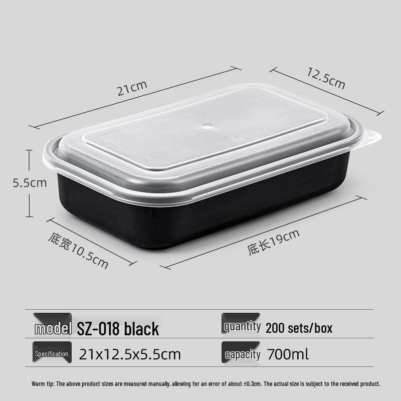 

COFLYEE 700ML Disposable Food Containers