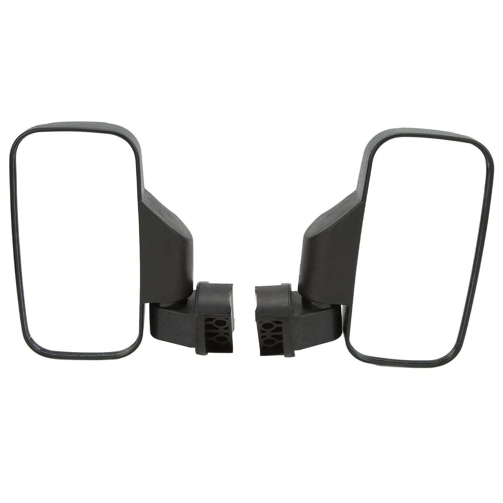 

1.75in 2in Rear View Mirror Side Mirrors Replacement For Polaris RZR UTV AVT Roll Bar Black