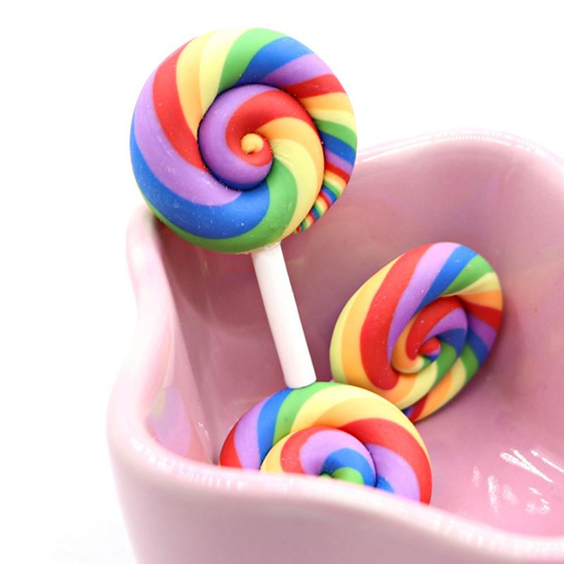 

10X смола Миникрасочные леденцы на палочке Украшения для скрапбукинга Аксессуары своими руками