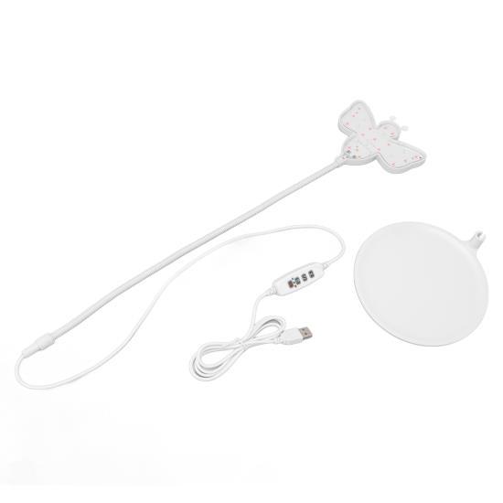 

Светодиодный светильник для выращивания растений полного спектра в форме пчелы с питанием от USB для выращивания растений для фотосинтеза в помещении 5 В 5 Вт