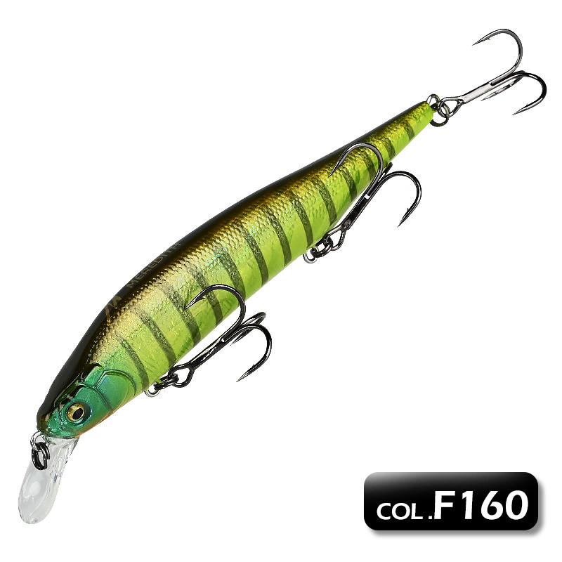 MEREDITH ITO Suspending Minnow 115mm 14.9g 1.8-2m Depth Treble Hooks Pike Bass ITO