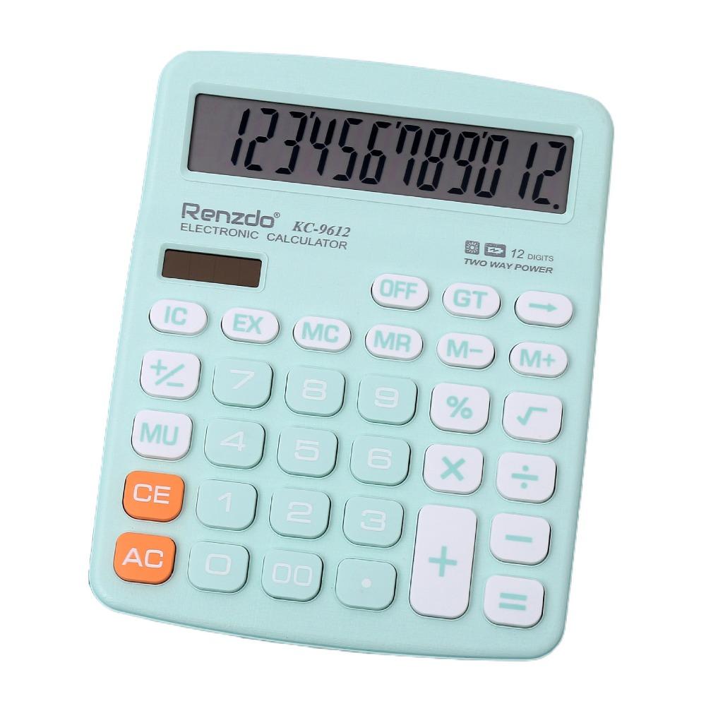Dual Power Supply Solar Calculator 12 Digits Scientific Calculator  Office School Supplies