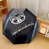 Wigan Warriors Print Auto 8?Ribs Folding Umbrella Wind Resistant Lightweight Automatic Umbrella For Daily Travel