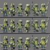 Military Special Forces Building Blocks Set – Armored Motorcycle & SWAT Mini Figures, Tactical Police Construction Toy