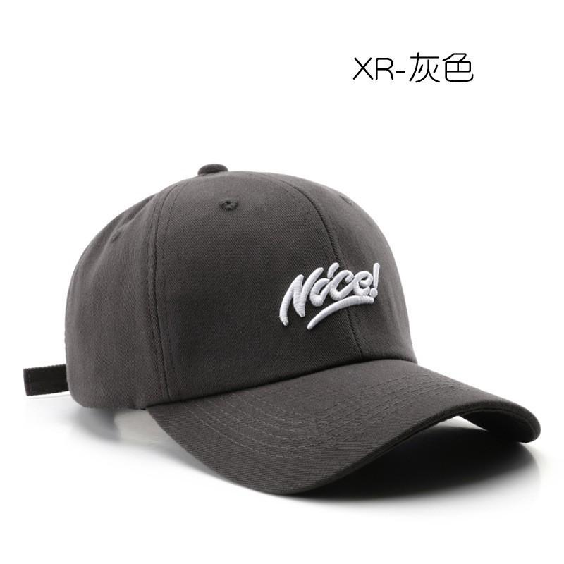 Hat Female Face Small Baseball Cap Summer Visor Couple Versatile Three-dimensional Letter Embroidery Cap Men
