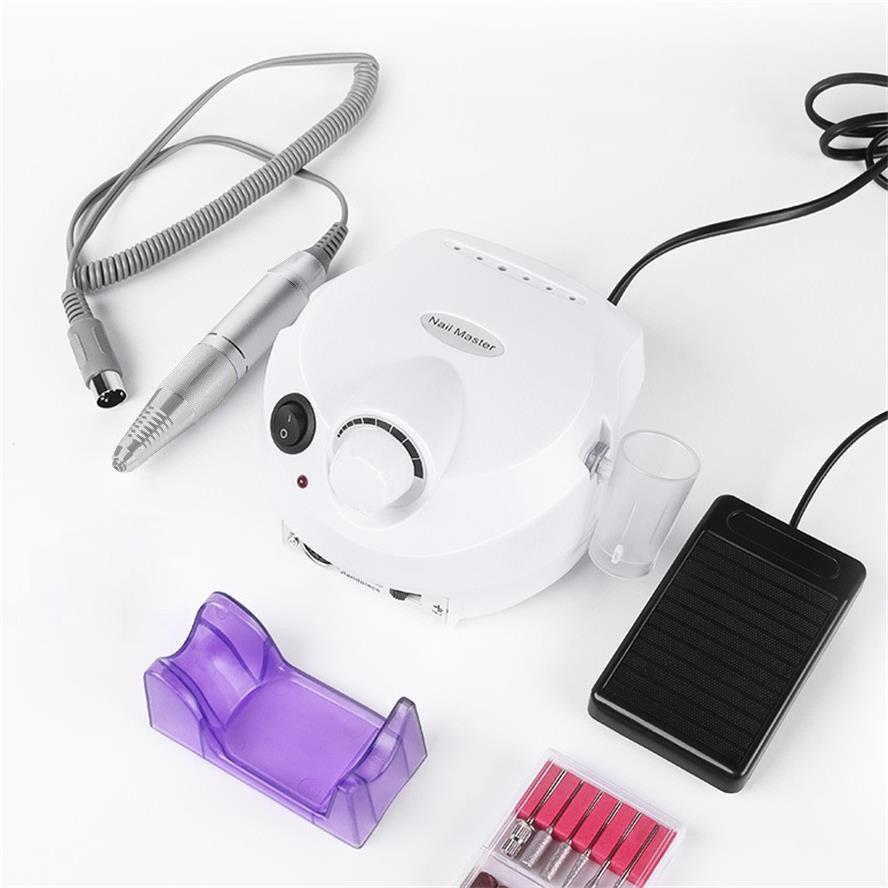 High-Speed Quiet Nail Drill & Polish Remover, 35,000 RPM with Stepless Speed & High Concentricity
