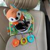 Convex Mirror Baby Car Mirror Polyester Rear Ward Car Kids Rearview  Car Accessories