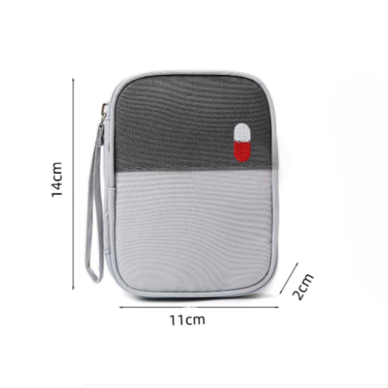 Household Layered Medicine Box Large Capacity Portable Waterproof Cloth Medicine Cabinet Storage First Aid Kit Bins