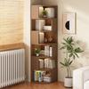Triangular Corner Shelf Cabinet: Simple Storage for Bedroom and Living Room