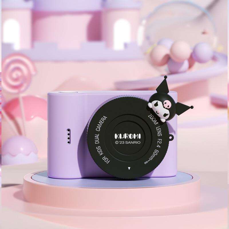 

Детская смарт-камера Sanrio с двумя камерами, 3,0-дюймовым HD сенсорным экраном и Wi-Fi