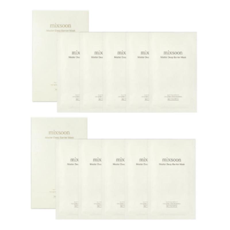 

MIXSOON Master Deep Barrier Mask (5 Sheets × 2 Packs)