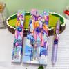 1/4/6/12PCS KPop Demon Hunters Black Ink Pen Student Writinng Draw Gel Pen Anime Figure Stationery Study Supplies Gift 0.5mm