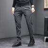 Korean Spring and Autumn New Casual Pants Men's Light Business Straight Tube Pants Men's Elastic Men's Casual Pants Autumn