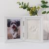 Porta-Retrato de Patinha de Pet Ornamento DIY com Argila