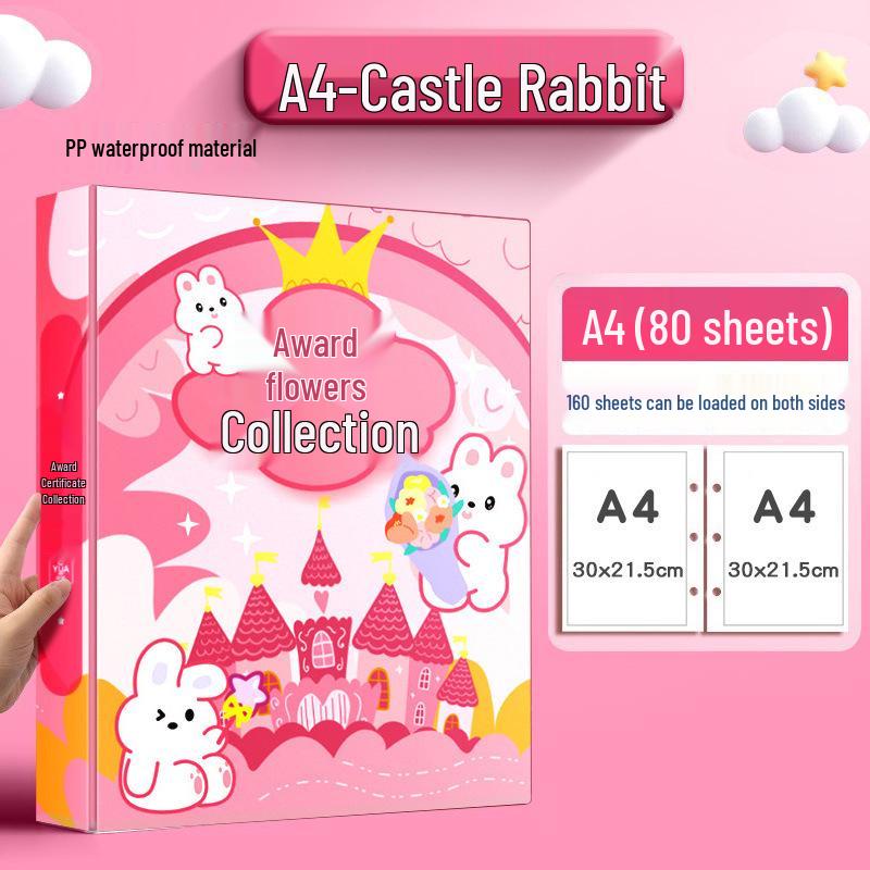 Children's A3 Art Award Display Book: Drawing and Craft Album for Kids