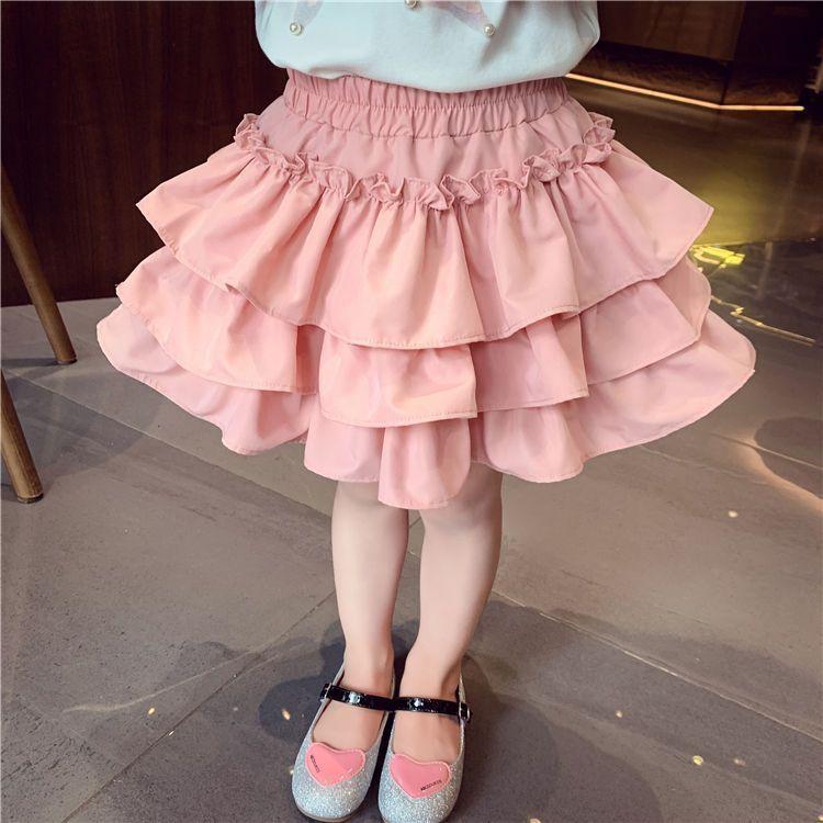 Mädchen Sommerkleid Halbrock Prinzessinnenrock Kuchenrock Mädchen Kurzrock Flauschiger Rock Prinzessinnenrock Hosen