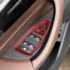 16Pcs Red Carbon Fiber Interior Door Control Kit Cover Trim For BMW X1 F48