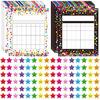 Yoklili 80 Confetti Incentive Chart for Classroom Home with 800 Star Stickers