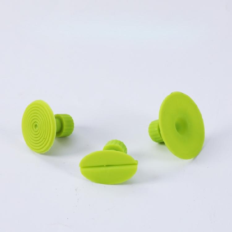 18Pcs Green Dent Pull Tabs Car Body Restoration Tool Suitable For Various Vehicle Parts Dent Size Professional Home Use