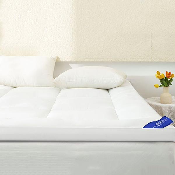 WTEMPO Zimní Zesílená Teplá Matrace z Jehněčí Vlny Domů Jednobarevná Tatami Plyšový Polštář Ložnice Ubytovna Hotel Jednolůžková a Dvojlůžková Pro Osoby Polstrované Prošívané Přikrývky