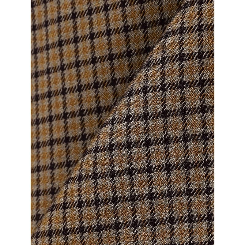 [Ray Beams] Pants Check 1 Tack Ladies BROWN 0