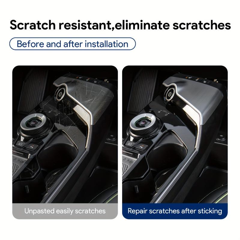 For Kia EV6 -2024 For Screen Center Console Film TPU Scratch-Resistant Car Interior Protection Film Auto Interior Accessory