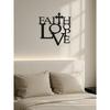 Metal Wall Art Wrought Iron Decor Home Gift Holiday Christmas Easter