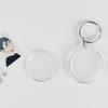 5 Stück Transparenter Acryl-Anhänger Schlüsselanhänger Anhänger Kann Fotos aufnehmen DIY Mit Verschiedenen Formen Zur Auswahl KPOP/Manga Merchandise