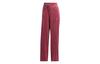 Adidas Originals Knitted Sweatpants Women's Dark Reddish Purple Moderate Straight Fit Pants GV2927