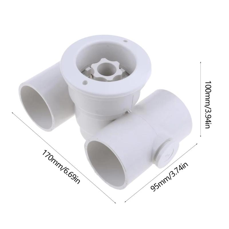Pool Massage Jet Nozzle With High Efficiency Water Flows Powerful Water Flows Jet Nozzle for Pools and Spas