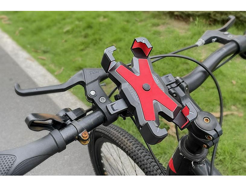 Four-Claw Phone Holder for Delivery Riders: Secure Mount for Bikes and Motorcycles