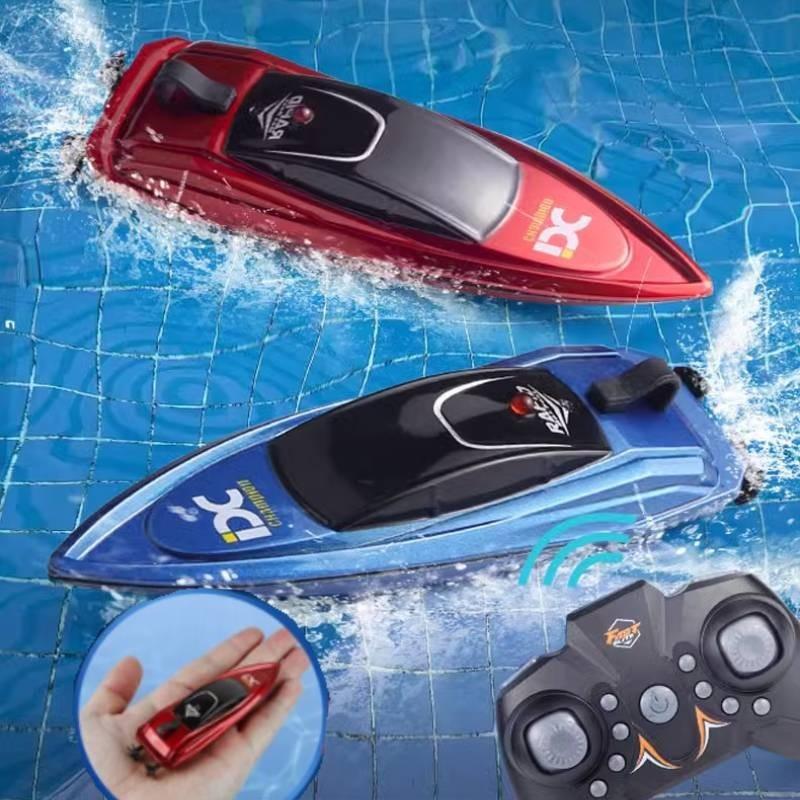 High-speed Mini Wireless Remote Control Boat Durable 2.4g Rechargeable Toy