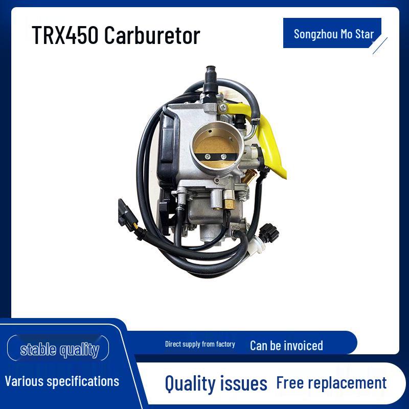 

CrossATV TRX450 Carburetor for Honda Beach Motorcycle Engine Parts Spark Plug