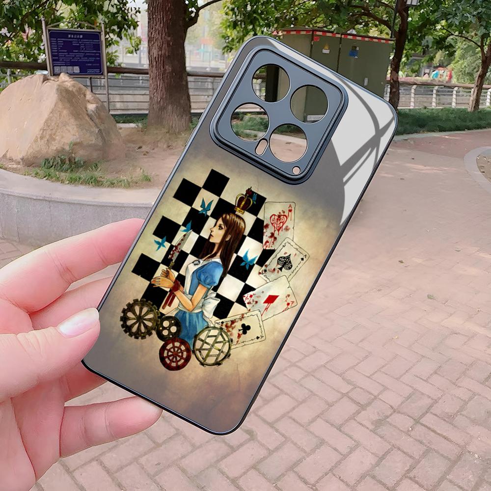 Game A-Alice Madness R-Returns Phone Case for Xiaomi Redmi Note 14 13 12 14c 13c 13x A5 A3 A2 Pro Plus Glass Cover
