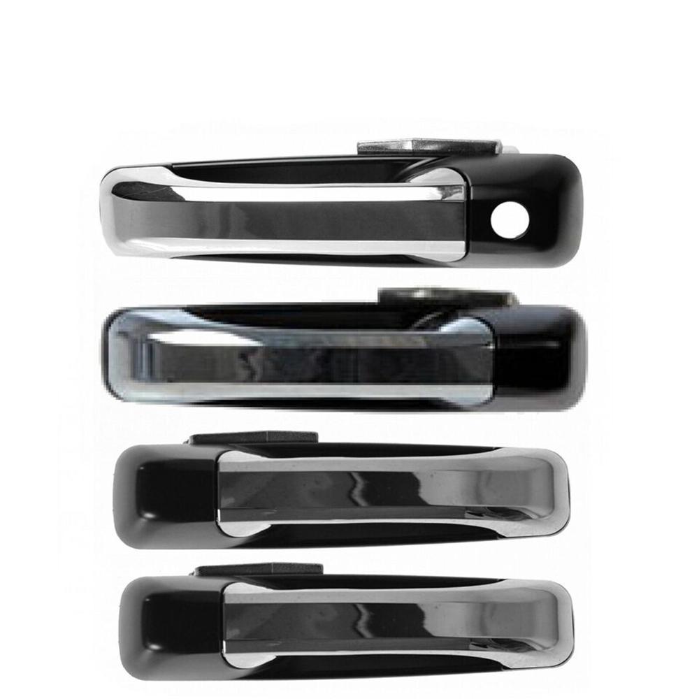 

Front & Rear Exterior Door Handle Chrome Fit For Dodge Ram 1500 2500 3500 Truck