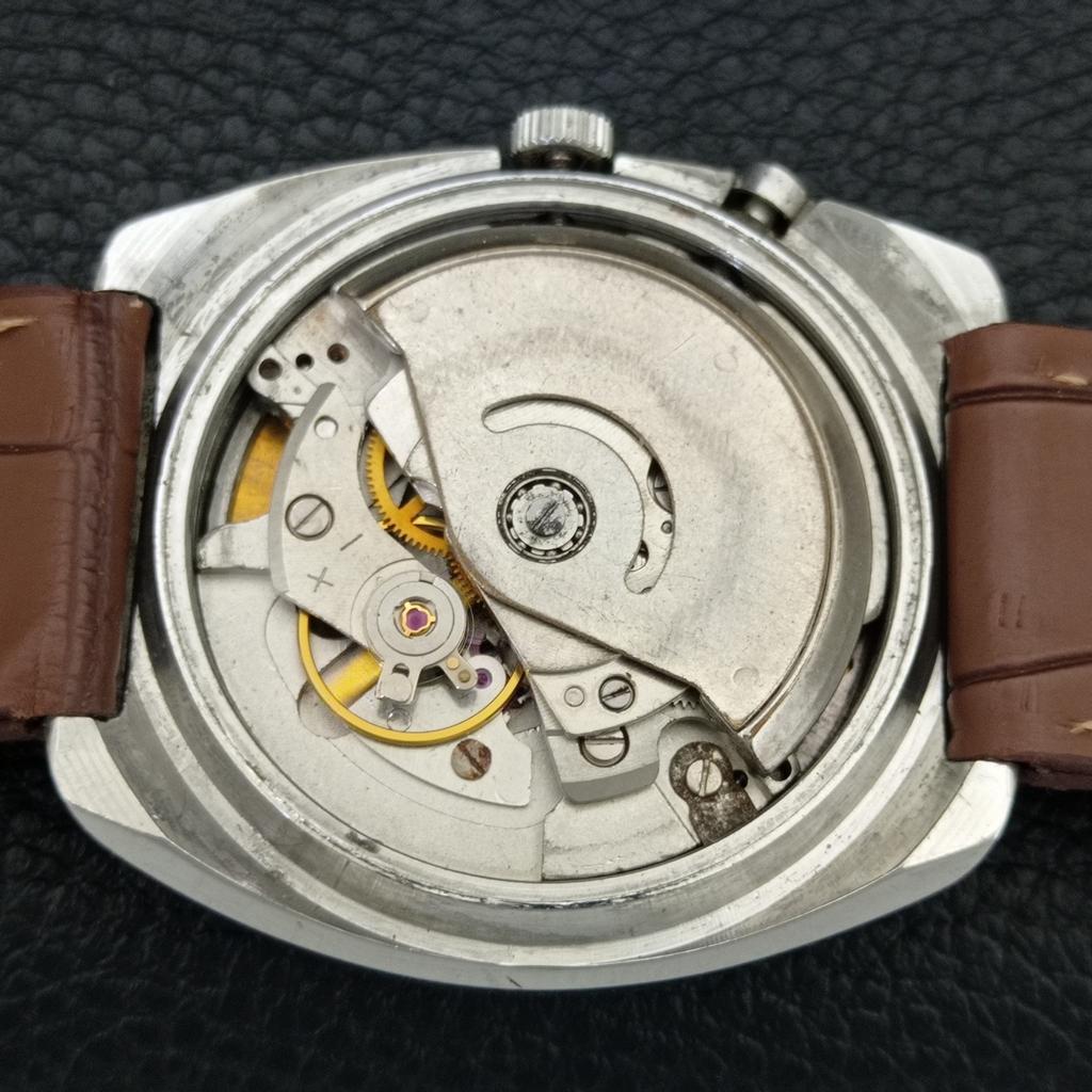 JAPAN VINTAGE RICOH R31 AUTOMATIC MENS YELLOW COLOR DIAL WATCH A707690-1