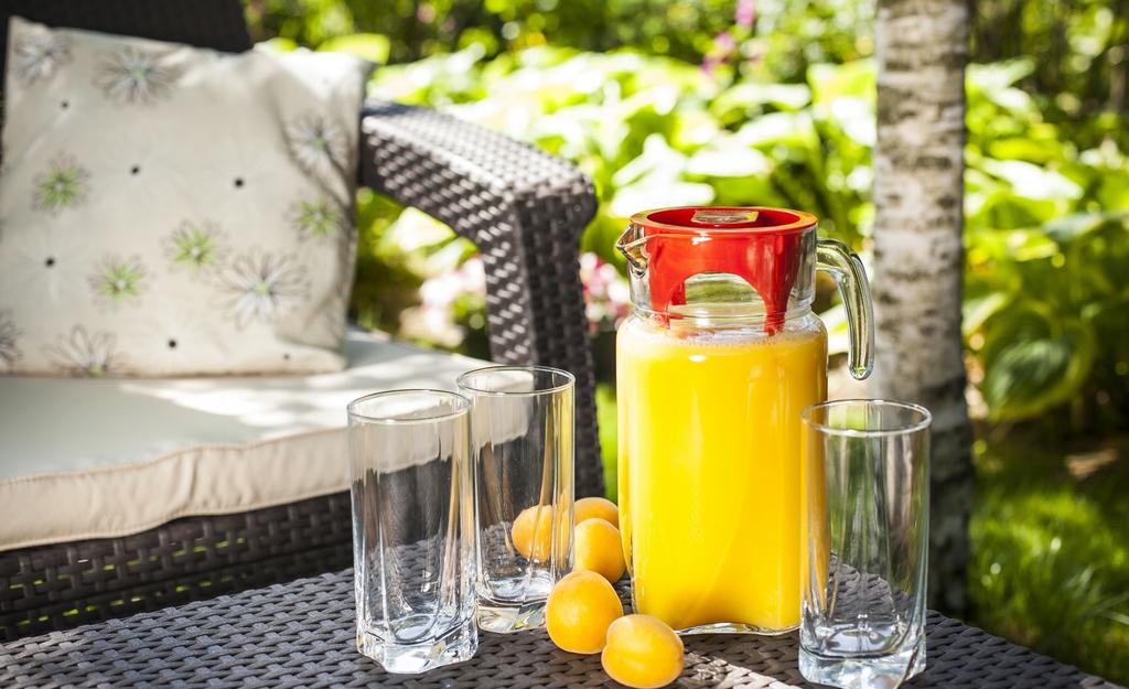 KADAX Glas für Getränke, Säfte, Drinks 380 ml
