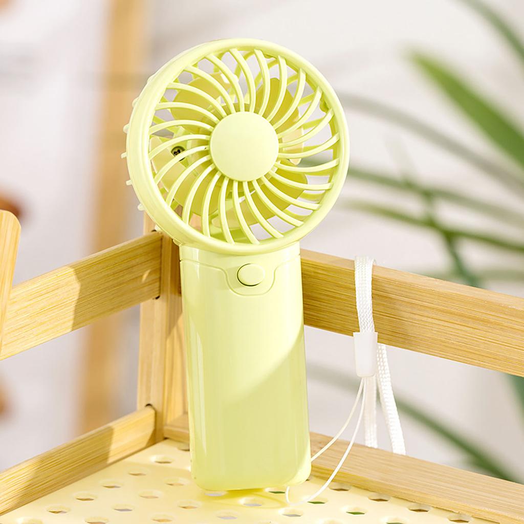 New Mini Fan Convenient Creative Small Fan Handheld Pocket Hand-held Fan Lightweight Adjustable Cute Small Fan Student Gift