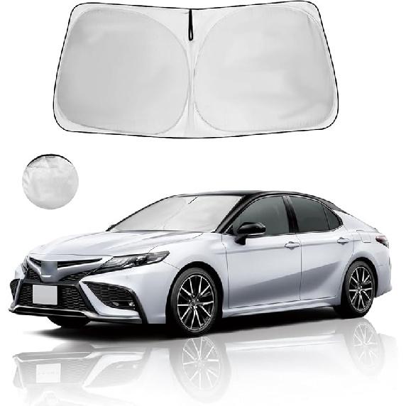Windshield Sun Shade Fit 2025 2024   - Toyota RAV4 Prime LE Hybrid XLE XLE Premium Adventure TRD Off Road Front Window Sunshade Accessories SUV Sun
