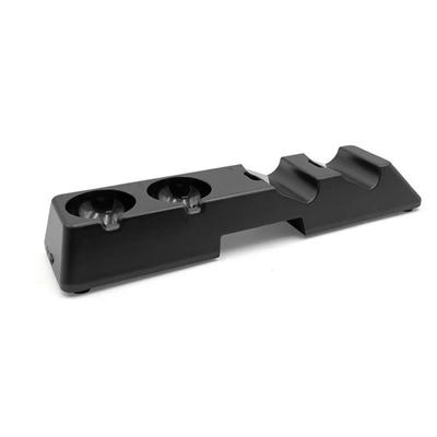 Estação de carregamento 4 em 1 para comandos, compatível com PlayStation PS4, PSVR, PS, VR, Move, carregador quádruplo para controle de movimento e VR