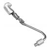 Turbo Hose Pipe Turbocharger Hose Metal Construction Direct Replacement 2-piece Set OE Fitment Check Easy Installation