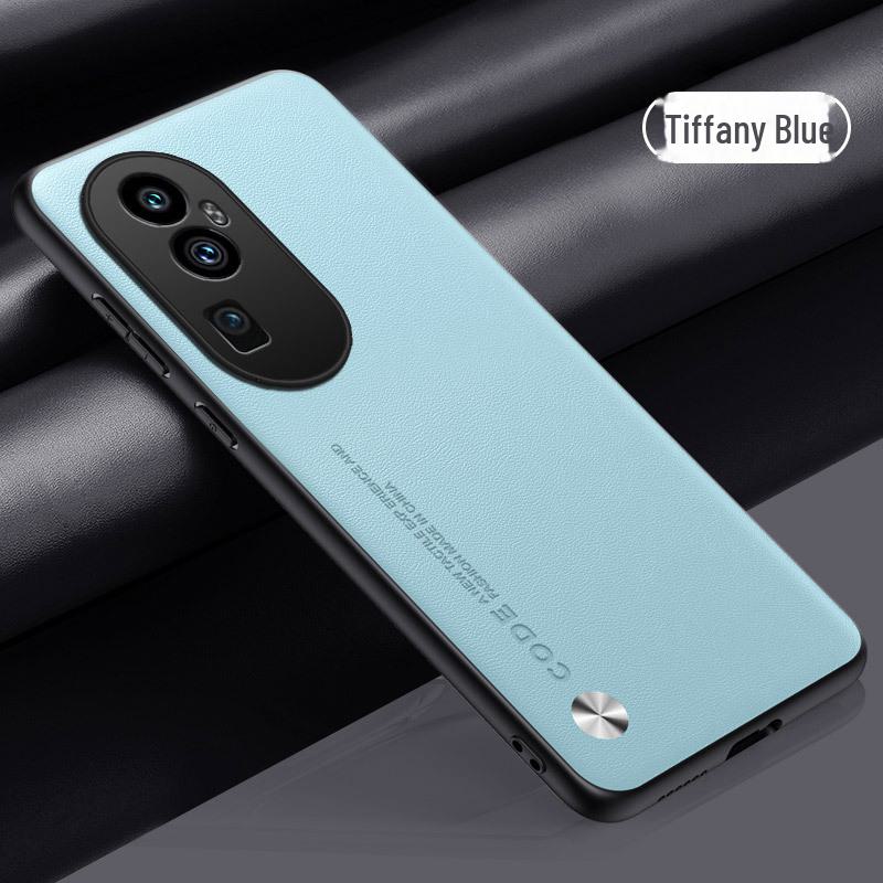 Premium Leather Kevlar Phone Case for Oppo Reno10 - Anti-Fall Protection for Reno9pro & Reno8