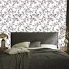 Wallpaper Flowers and Roses Leaves for Living Room and Bedroom 50x1000