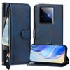 For Realme GT7 Pro Racing 5G Case Zipper Pocket Multiple Card Slots Leather Phone Cover