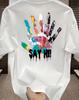 Summer New Pattern Printed Tshirt Suitable For Both Unisex And Unisex Made Of Pure Cotton Fashionable And Versatile Tshirt