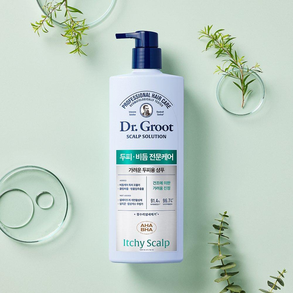 

Dr.Groot Scalp Solution Dandruff Scalp Care Itchy Scalp Shampoo, 700ml