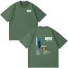 Rapper Myke Towers 2025 New Album Island Boyz T-shirts Unisex Women Clothing Fashion Hip Hop Oversized Cotton Tshirt Couple Clothes