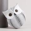 Resin Owl Statue Living Room Decoration Accessories Desk for Home Figurines & Miniatures Desktop Ornament